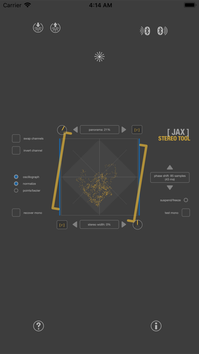 JAX Stereo Tool (AU) screenshot 2