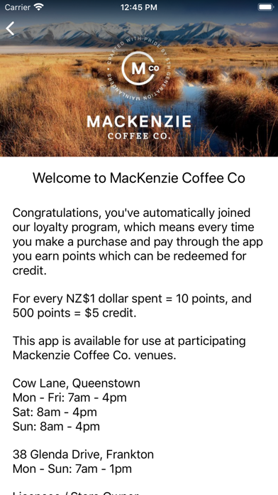 Mackenzie Coffee Co screenshot 3