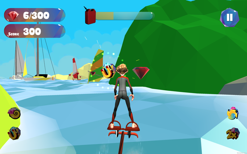 Aqua Glide 3D screenshot 4