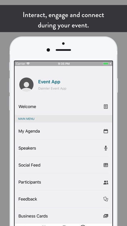 Daimler Event App