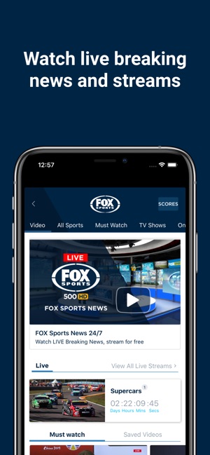 FOX Sports Official App