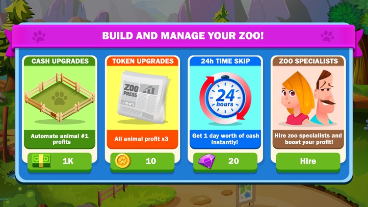 Idle Zoo - Animal Park screenshot-2