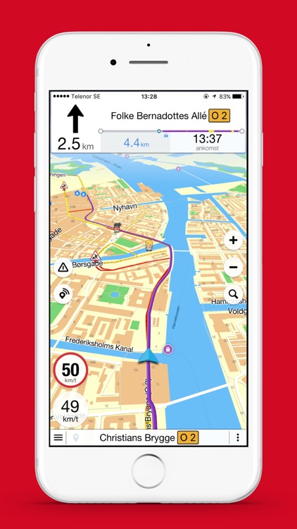 Krak Navigation - offline GPS screenshot-4