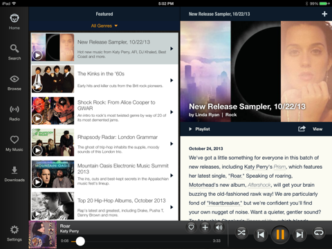 Napster screenshot 3