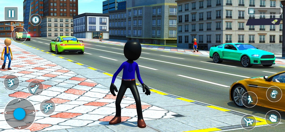 Stickman Rope Hero City hack tool