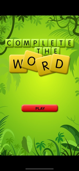 Complete The Word - Kids Games