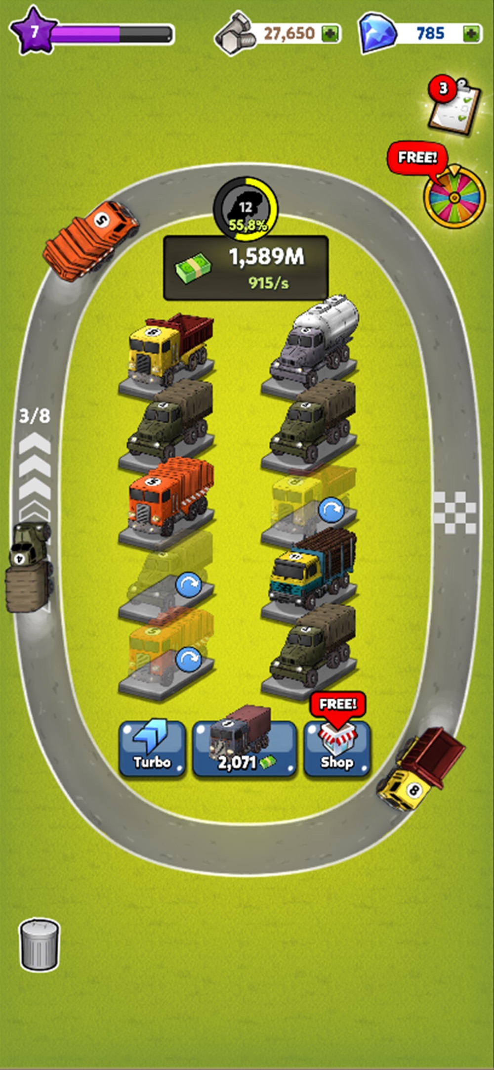Merge Truck Cheat Codes