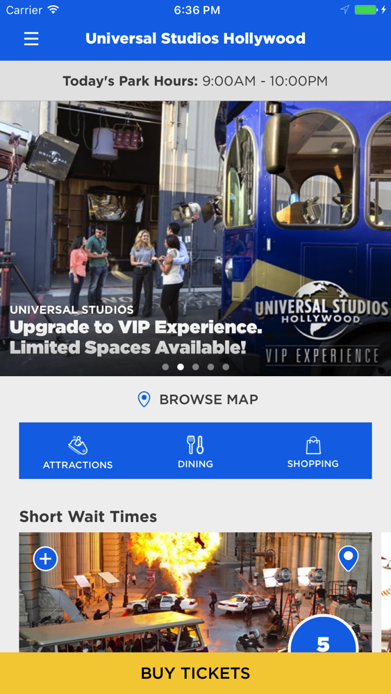 hollywood driving tour app