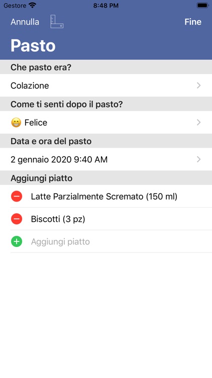 Diario Alimentare Emozionale screenshot-4