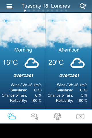 UK Weather forecast - náhled