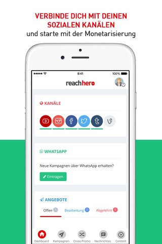 ReachHero screenshot 2