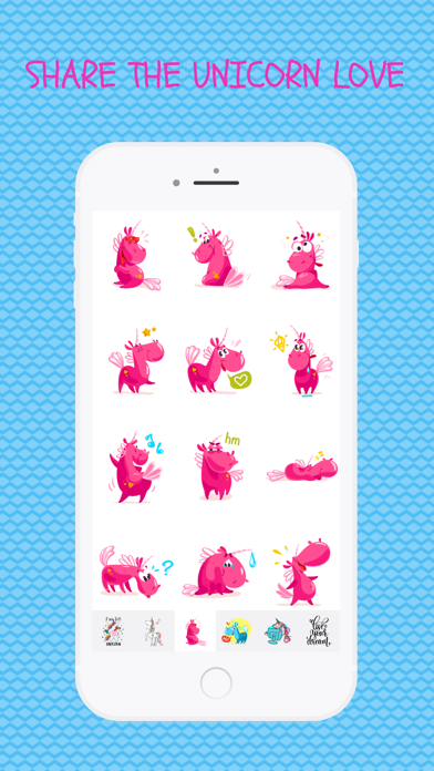 Unicorn Fun Emoji Stickers screenshot 3