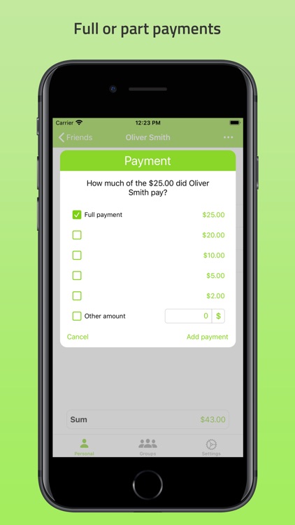 Who Owes Me - Debt Manager screenshot-4