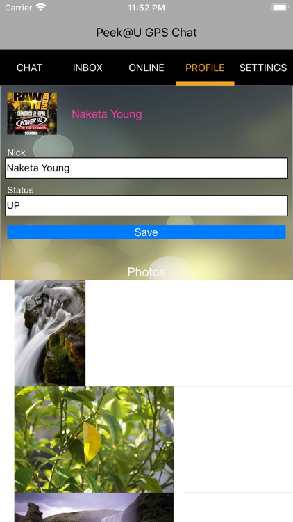 Peek@U GPS Chat screenshot-5