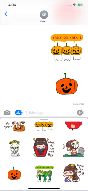 Haunted Halloween Sticker(圖6)-速報App