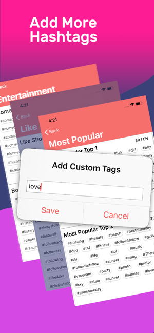 Hot Hashtags for Instagram(圖6)-速報App