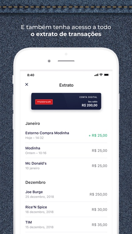 Conta Digital Modinha screenshot-5