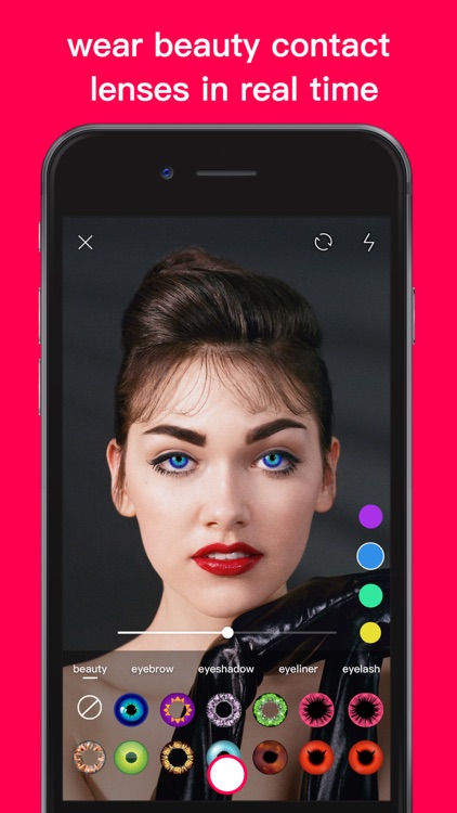 Magic Eye Color-Face Makeup screenshot-3