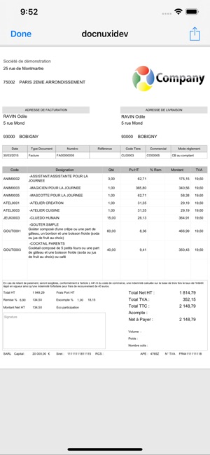 PGI DEVIS FACTURE CRM NuxiDev4(圖5)-速報App