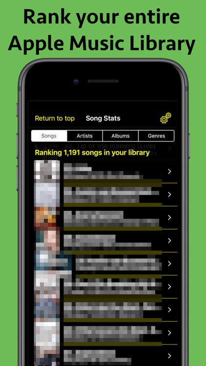 Song Stats for Apple Music