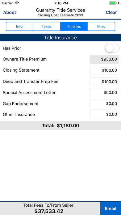 How to cancel & delete GTS Closing Cost Estimate from iphone & ipad 3