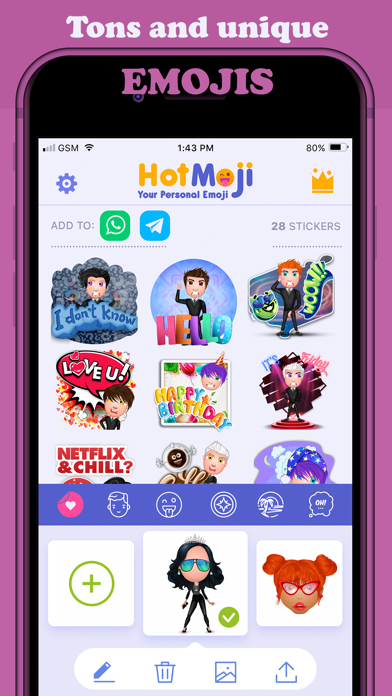 Emoji - MeMoji Screenshot 1