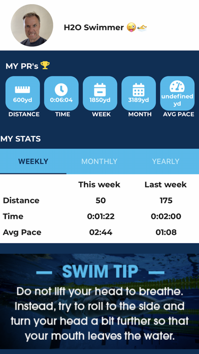 My Swim Tracker screenshot 3