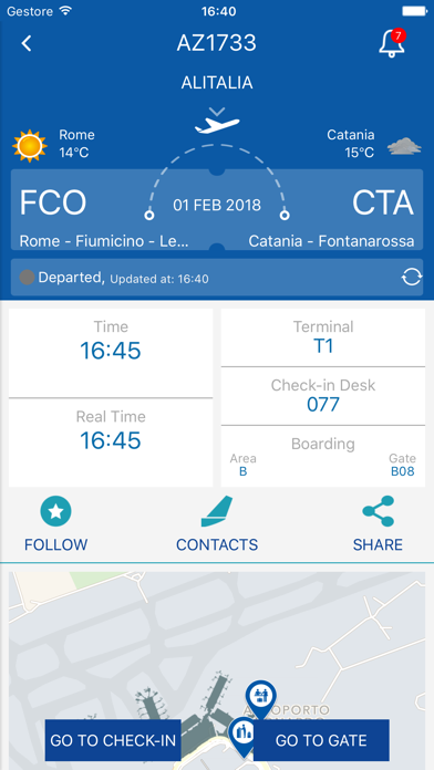 How to cancel & delete Rome Airports from iphone & ipad 2