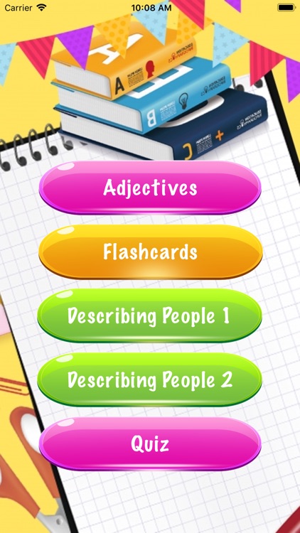 Adjectives Vocabulary