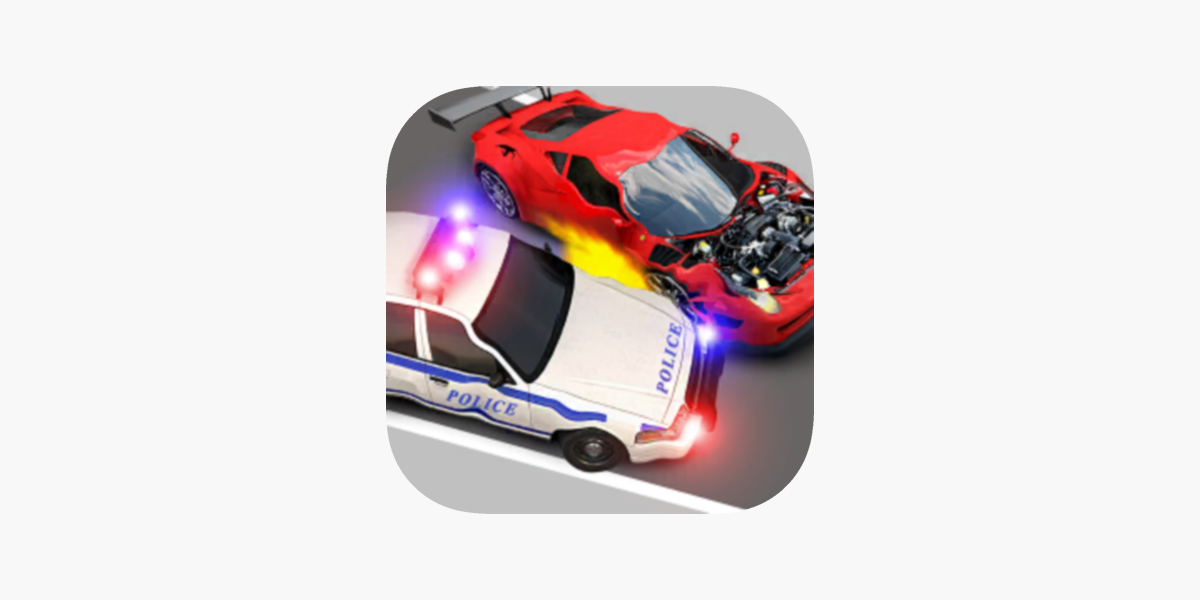 極端な車のクラッシュゲーム 警察ドリフトチェイス最大 をapp Storeで