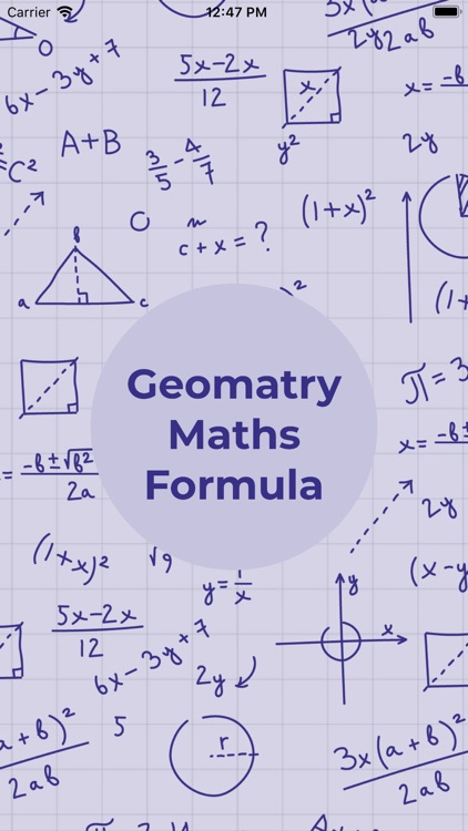 Geometry Maths Formula