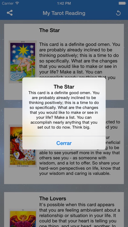Daily Tarot Reading and Cards screenshot-4