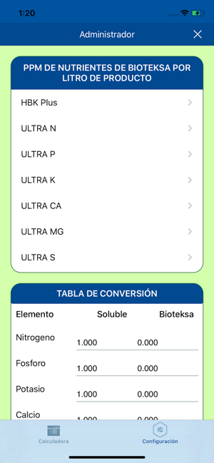 Bioteksa Cálculo Nutricional(圖2)-速報App