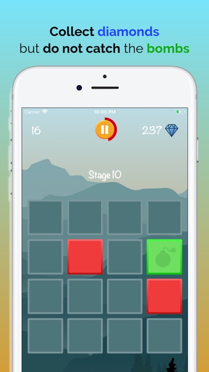 Tapability: Tap the red tiles!