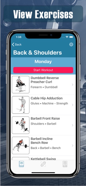 Warrior Gym Workout Tracker(圖5)-速報App