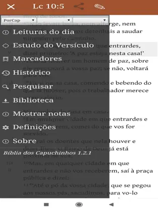 Screenshot 1 Bíblia dos Capuchinhos iphone