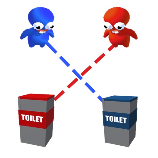 Toilet Rush Race: Puzzle Draw