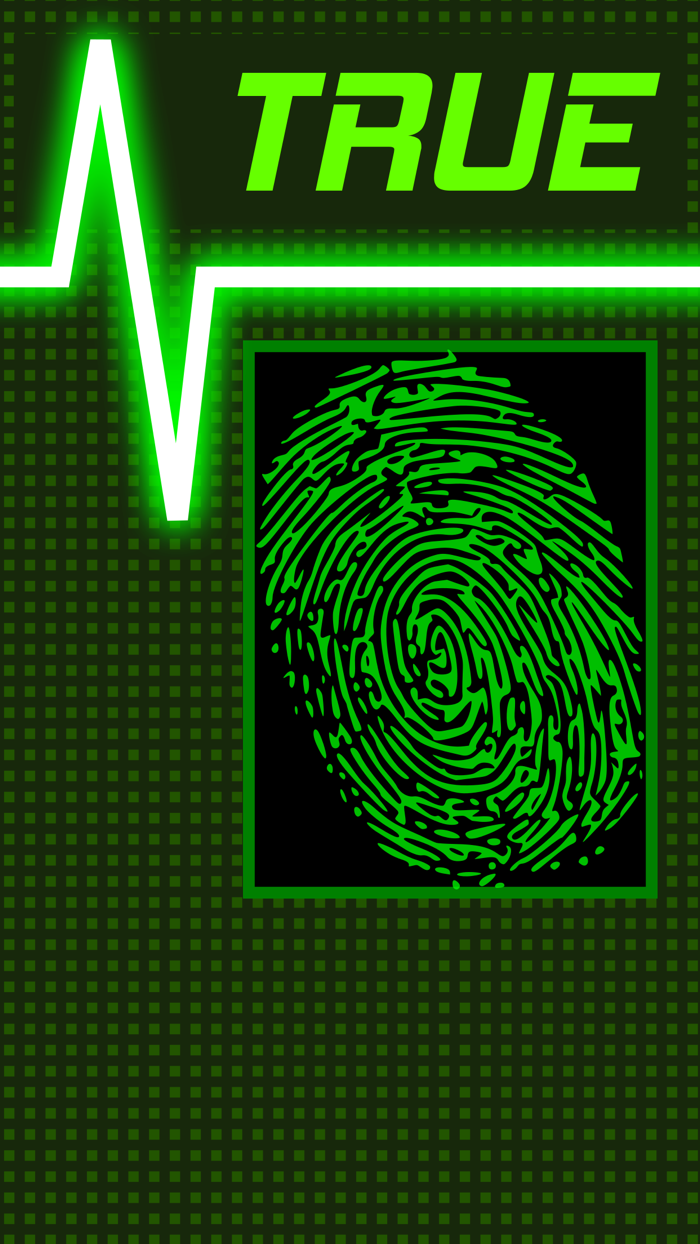 Lie Detector Fingerprint Touch