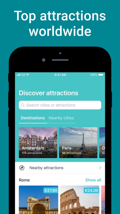Tiqets - Museums & Attractions screenshot-0