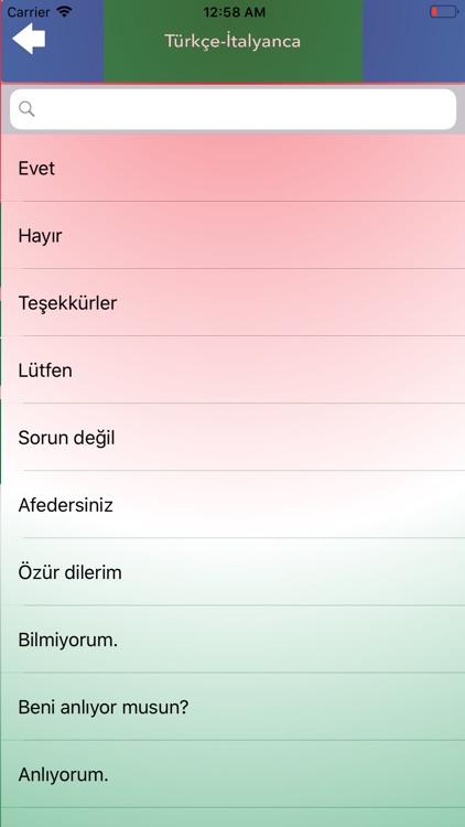 Türkçe İtalyanca Sözlük screenshot-3