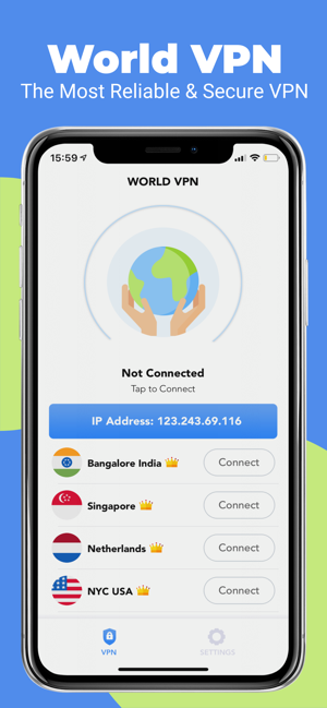 World VPN: Secured & Unlimited(圖1)-速報App