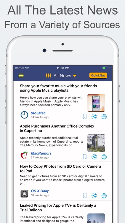 Clarus - For Apple-World News