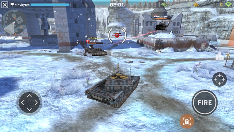 Massive Warfare: Tank War Game screenshot-7