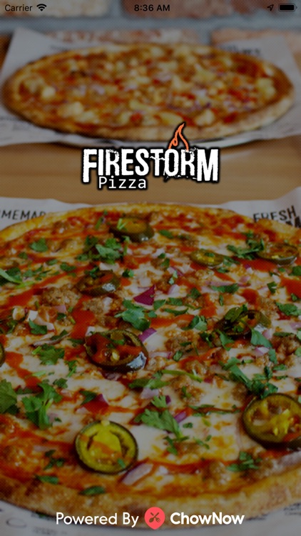 Firestorm Pizza To Go