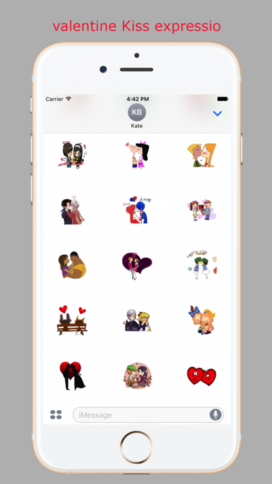 How to cancel & delete Valentine Sticker for iMessage from iphone & ipad 2