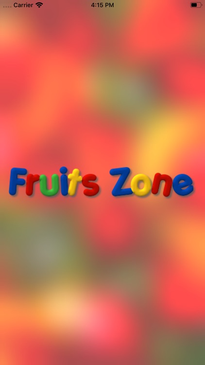 Fruits : Zone