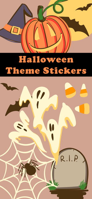 Halloween Theme Stickers(圖1)-速報App