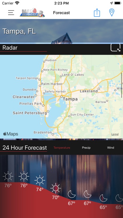 Max Defender 8 Weather App screenshot-3