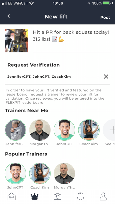 FLEXPIT: Social Fitness screenshot 4