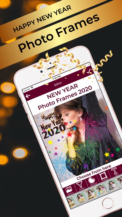 Happy New Year Frames 2020